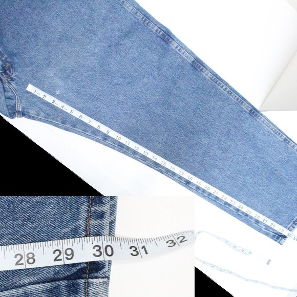 Men's Wrangler Rustler Denim Blue Jeans 46 x 30 - Picture 7 of 12